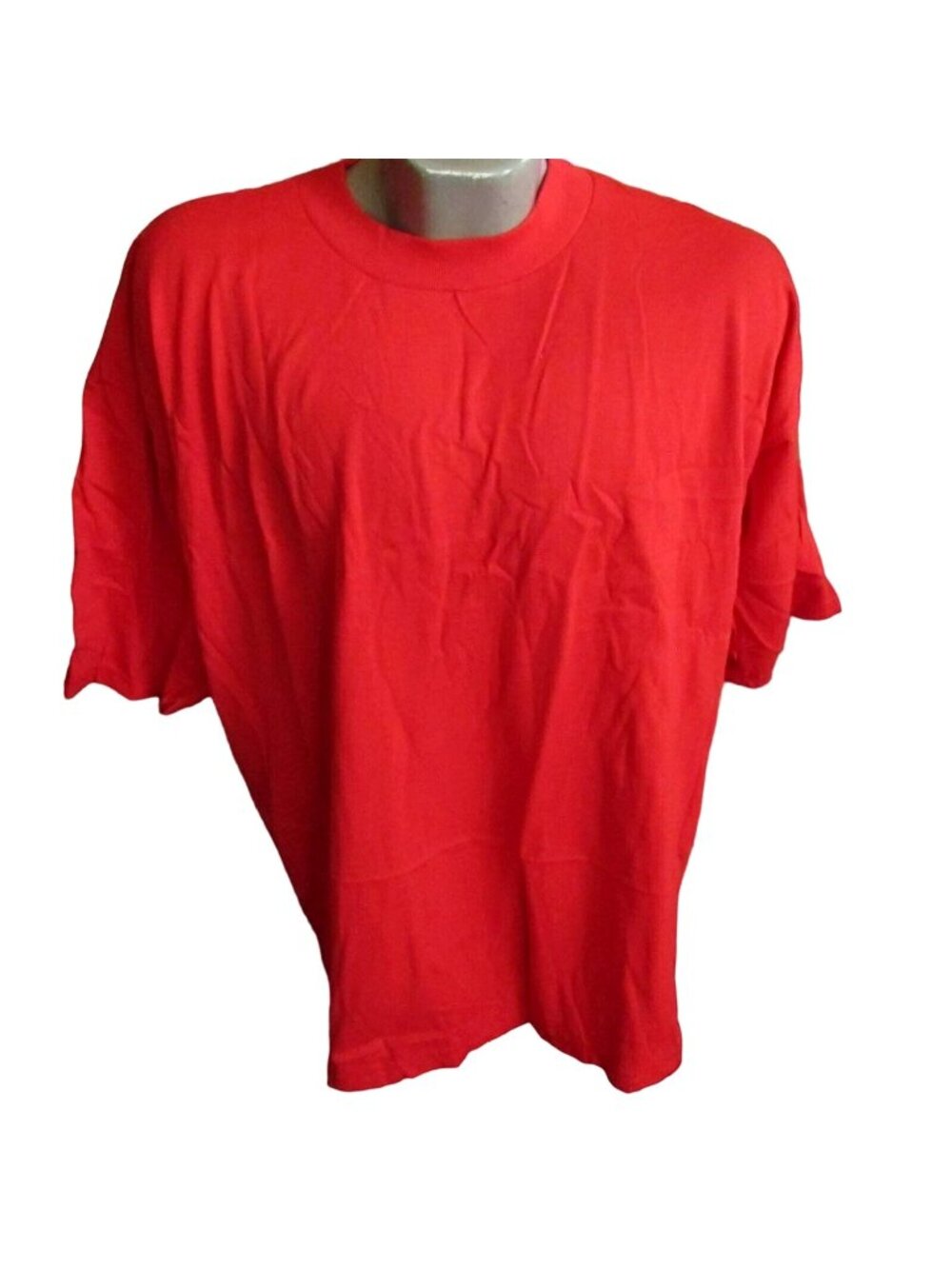 True Vintage T-shirt  2XL 1990's NEW OSFA RED SUNBELT USA TEXAS BLANK NOS